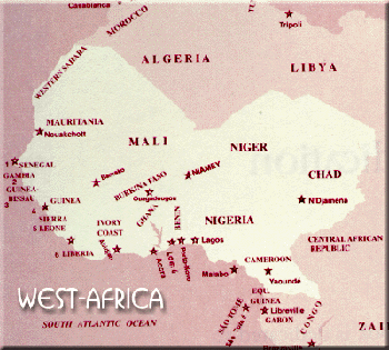 West-Africa Map